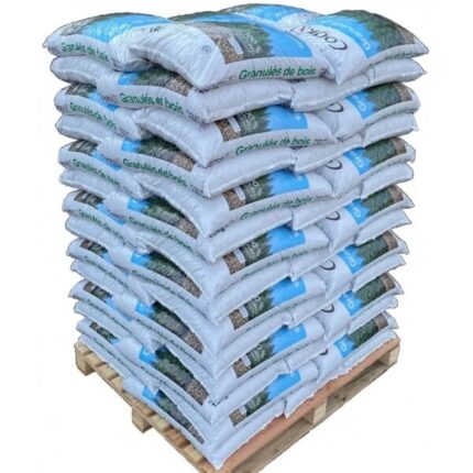 Mischholzpellets – Palette mit 650 kg, ENplus A1 zertifiziert