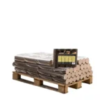 Houtbriketten - Ronde Beuk 15 Pakken X 10kg (150kg)